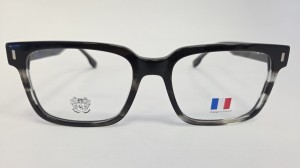 Saint Cliq Champigny-sur-Marne – męskie okulary korekcyjne z nakładką przeciwsłoneczną 