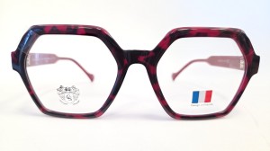  Okulary damskie Saint Cliq 2602 – damskie okulary korekcyjne z nakładką przeciwsłoneczną 