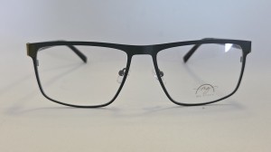 e Gusta MGC7510 - męskie granatowe okulary z nakładką przeciwsłoneczną 
