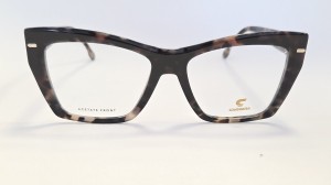 Oprawy okularowe damskie Carrera 3064 - damskie okulary korekcyjne w brązowym szylkrecie
