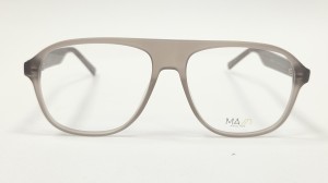 Massi HEART BEAT – unisex okulary aviator w kolorze nude